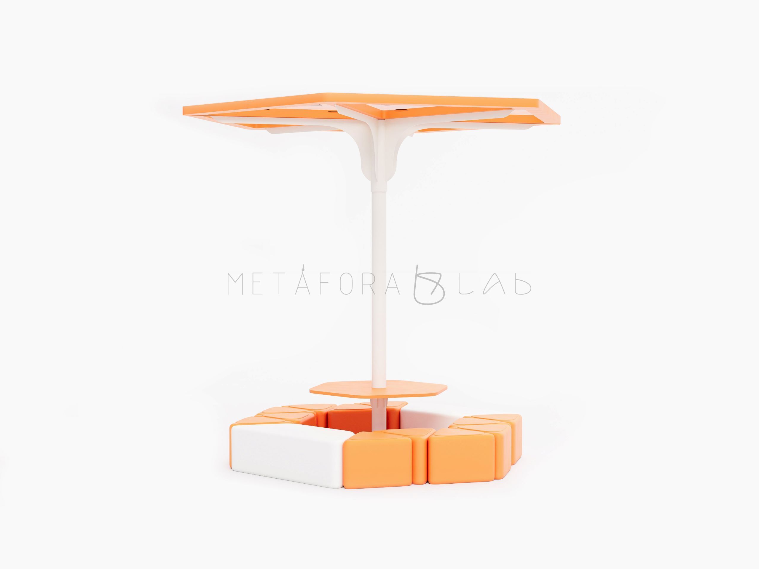 Пергола оранжевая PAM-001